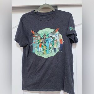 Rick and Morty Black T-Shirt - Med